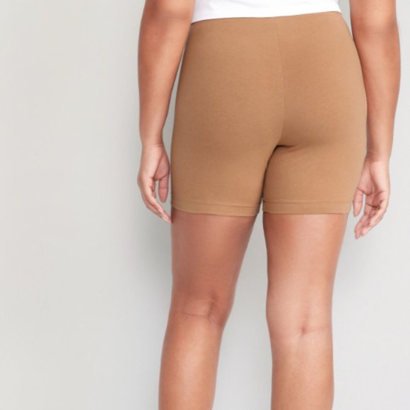 🎄BOGO🎄High-Waisted Jersey Biker Shorts - Picture 2 of 3